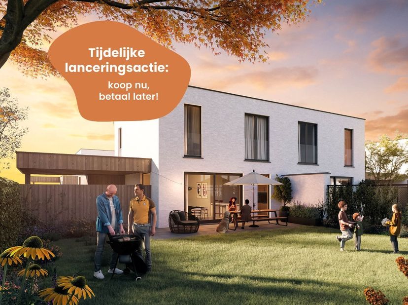 Start werken september 2026!<br />
In Sint-Eloois-Vijve verrijst binnenkort een nieuwe, bruisende buurt: Vivapark. Dit kleinschalige<br />
nieuwbouwpr