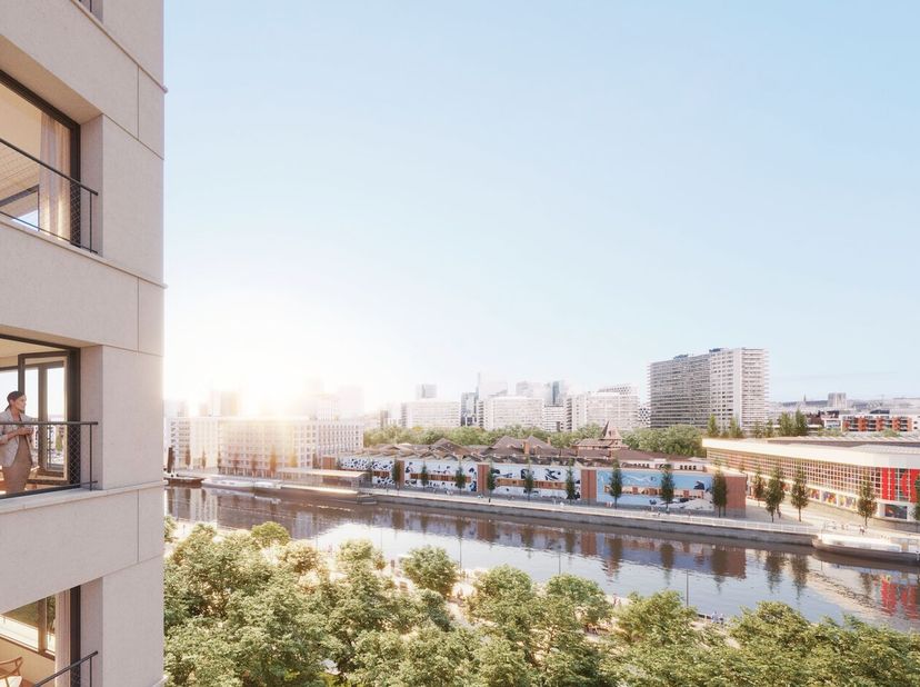 Appartement te koop in Havenlaan 12,
                    1000 Brussel