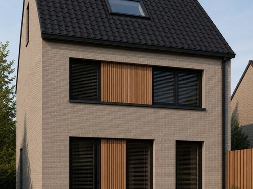 Deze MODERNE gesloten GEZINSWONING wordt opgericht op wandelafstand van het CENTRUM van Gistel, nabij buurtwinkels, openbaar vervoer en scholen.<br />