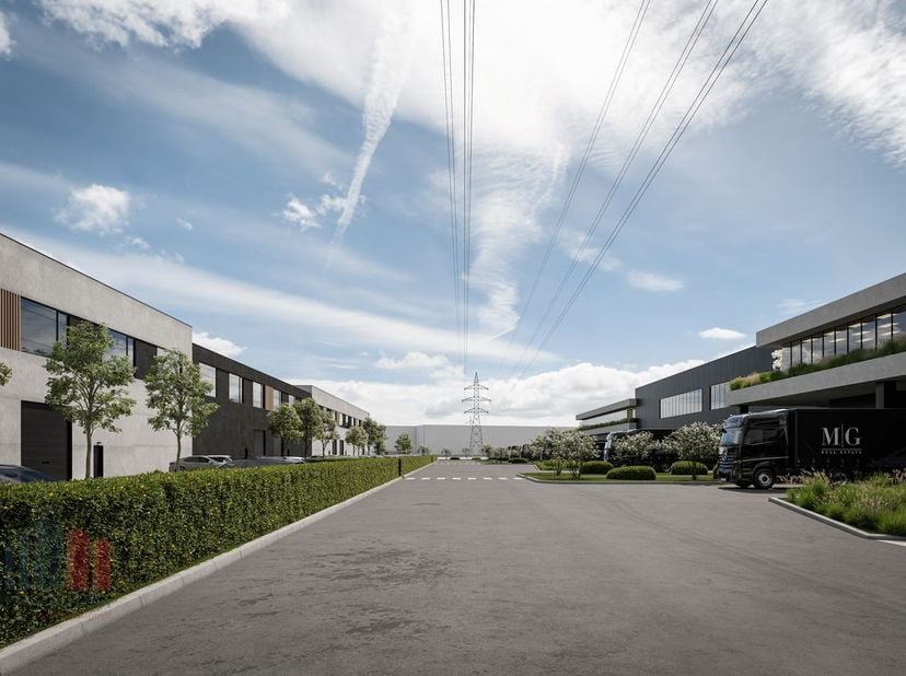 Espace de stockage d’une superficie totale de 13.332&amp;nbsp;m² avec une mezzanine de 1.551&amp;nbsp;m² et 972 m² de bureaux, situé le long de la célèbre Wol