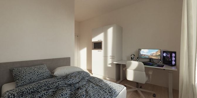 Kot-chambre à vendre à Tervuursevest 108-118 boîte 02.11, 3000 Leuven