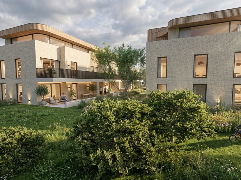 Unieke appartement  met uitzonderlijke 3-zijdig uitzicht aan uiteinde van gebouw<br />
<br />
Energieneutraal<br />
<br />
Desschel is een exclusief w