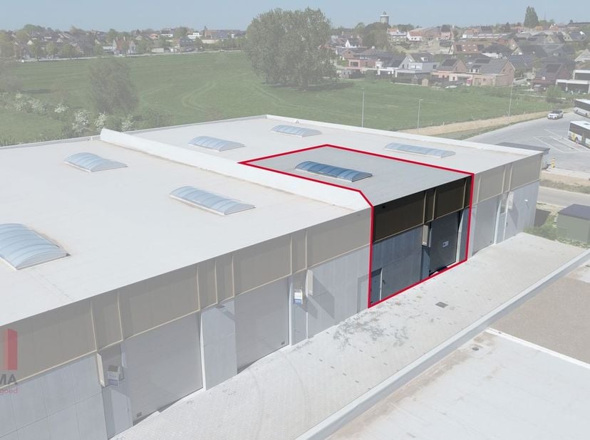 Nieuwe KMO-unit met een oppervlakte van 212 m². De nieuwe KMO-ontwikkeling 'THEA' bestaat uit 22 casco KMO-units met oppervlaktes tussen&amp;nbsp;180 m² e