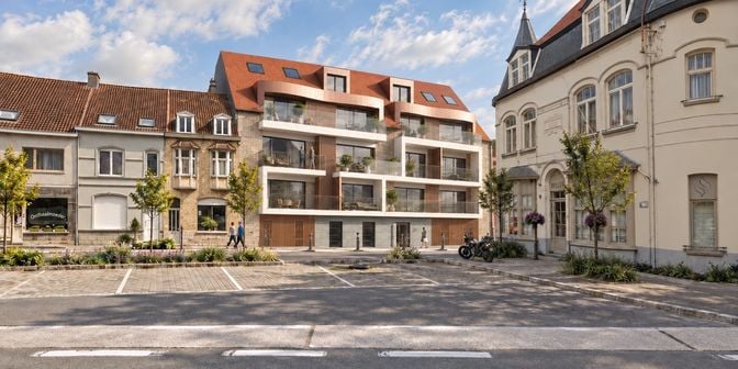 Project in Dorpsplein 18, 8434 Lombardsijde
