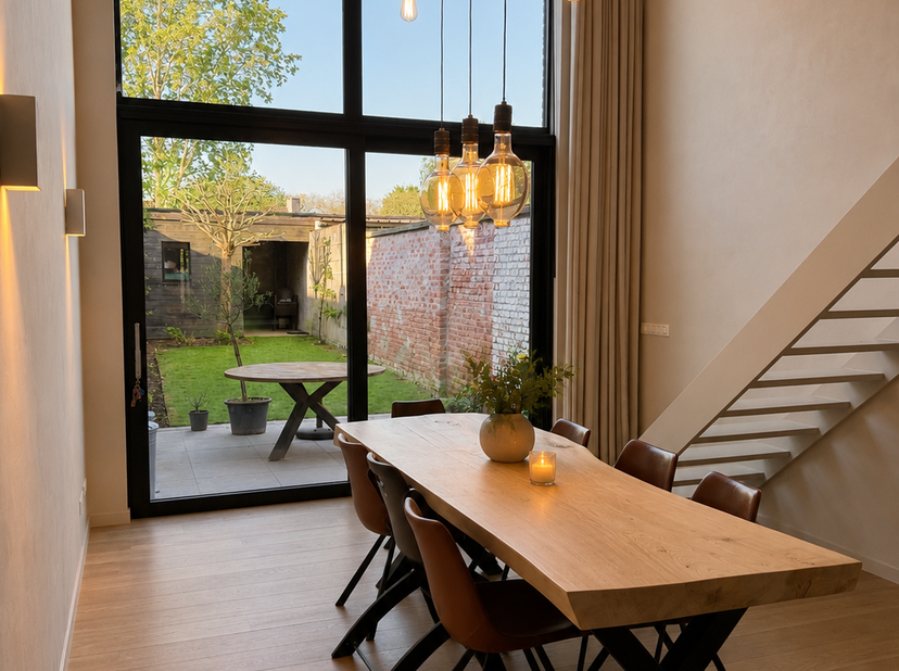 Op zoek naar een instapklare en stijlvolle starterswoning met veel licht en een hoogwaardige afwerking? Dan is deze woning precies wat je zoekt. Ze co