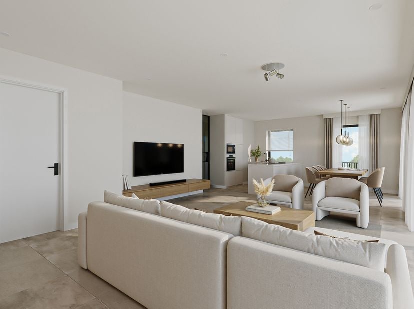 TE KOOP - nieuwbouwappartementen in Berlare!<br />
Kiezen voor Residentie Droeshout is kiezen voor modern wonen met ruime West gerichte terrassen en t
