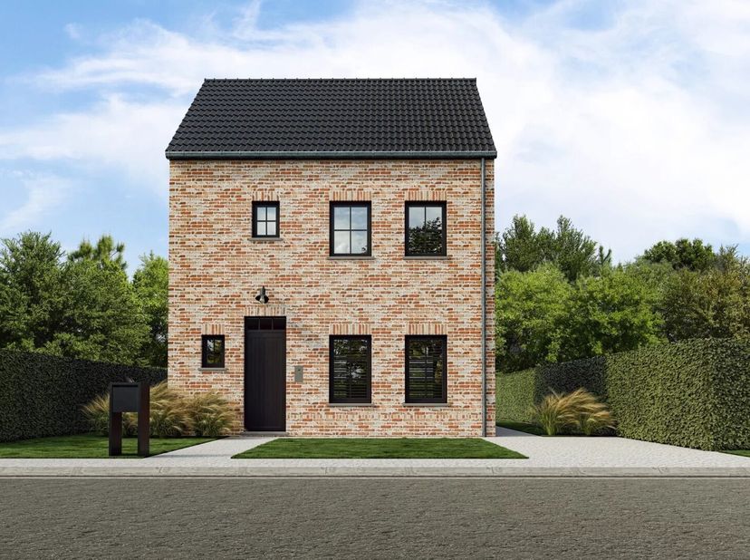 Op een mooie locatie in Lommel (Barrier) realiseren wij deze stijlvolle open bebouwing in tijdloze pastoriestijl. Een woning waar charme, comfort en k