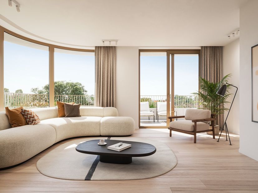 Dit appartement maakt deel uit van Gebouw A in het nieuwbouwproject La Verderie in het prachtige Koksijde.<br />
Alle appartementen zijn bijna energie