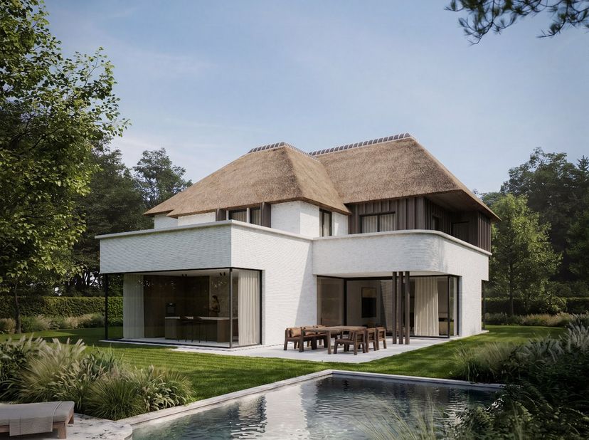 Interesse? Meer informatie op www.SWEVERS.be. - Celeste is een exclusieve sleutel-op-de-deurvilla in de prestigieuze Bloemenwijk van Bolderberg, waar
