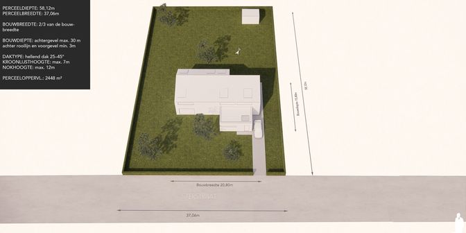 Grond te koop in Sterstraat 11, 2310 Rijkevorsel