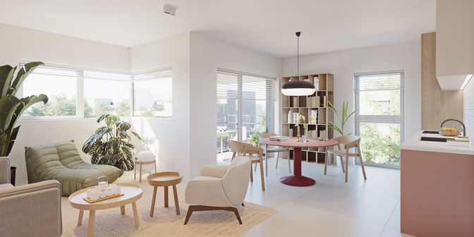 Appartement te koop in Rue Simone Veil 13, 4430 Ans