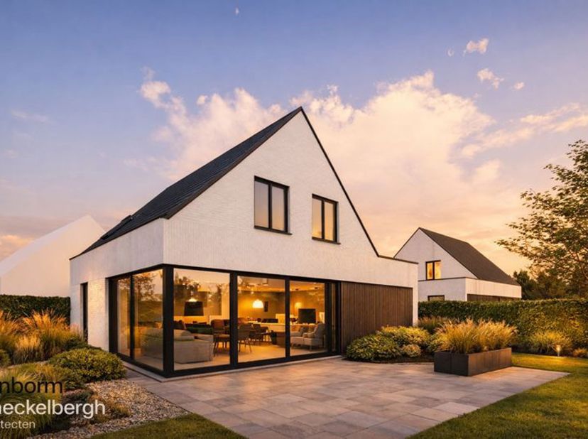 Instapklare nieuwbouwwoning met zuidgerichte tuin in rustige wijk<br />
EPC-label: A<br />
Mobiscore: uitstekende bereikbaarheid<br />
In een rustige