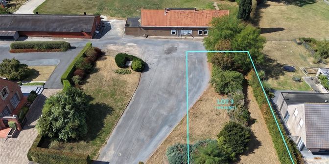 Grond te koop in Roeselaarsestraat 193 bus LOT 3, 8890 Moorslede