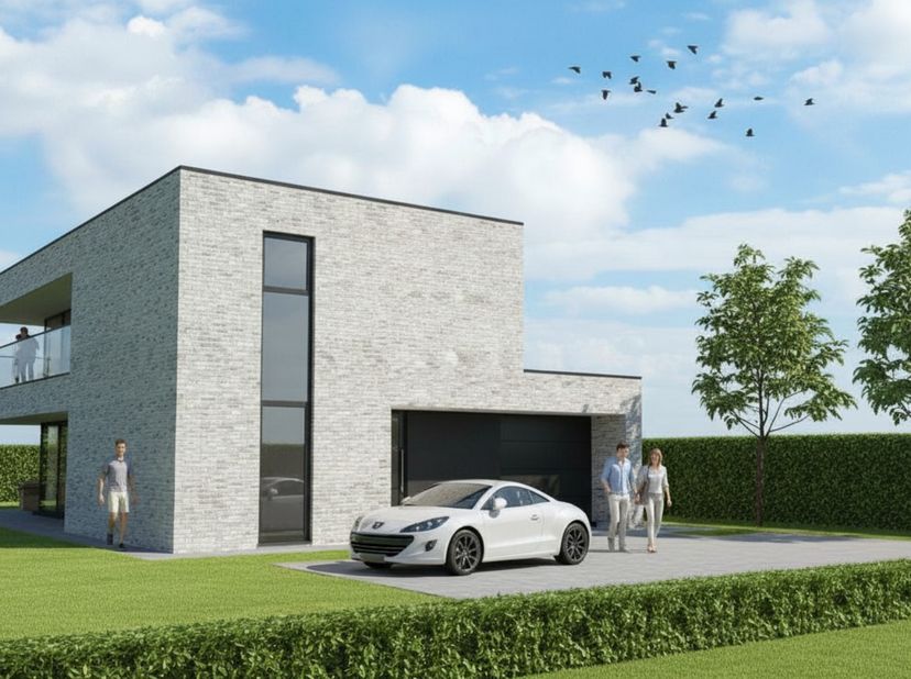 Nieuw te bouwen open bebouwing te Astene<br />
Voorbeeldwoning: Indeling volledig naar keuze.<br />
<br />
Onze woningen worden gebouwd met kwalitatie