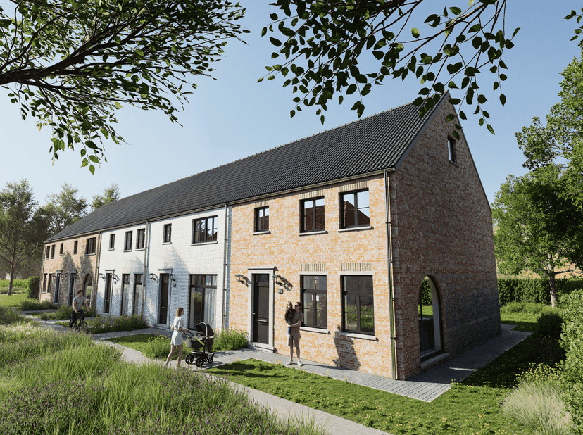 Prachtige nieuwbouwwoningen , rustig gelegen in een groene omgeving aan de rand van Roeselare. Zeer vlotte verbinding met binnenstad . Deze woningen c