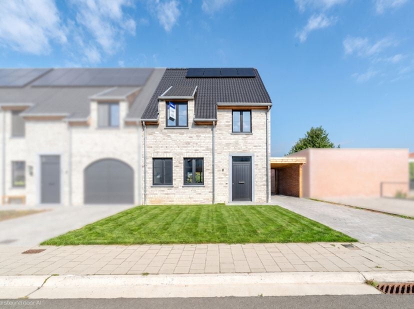 Welkom in deze prachtige halfopen woning, gelegen aan de De Niepte in Lebbeke. Met een perceeloppervlakte van 310 vierkante meter biedt dit huis een i