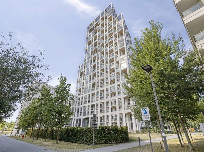 ZZ - 07.06 Nieuw Zuid is een vooruitstrevend stadsproject in Antwerpen, langs de Schelde nabij het bruisende Zuid. De autoluwe wijk van 20 hectare bes