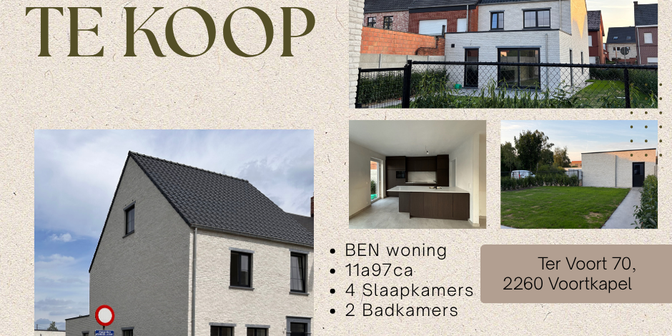 Maison à vendre à Ter Voort 70, 2260 Westerlo
