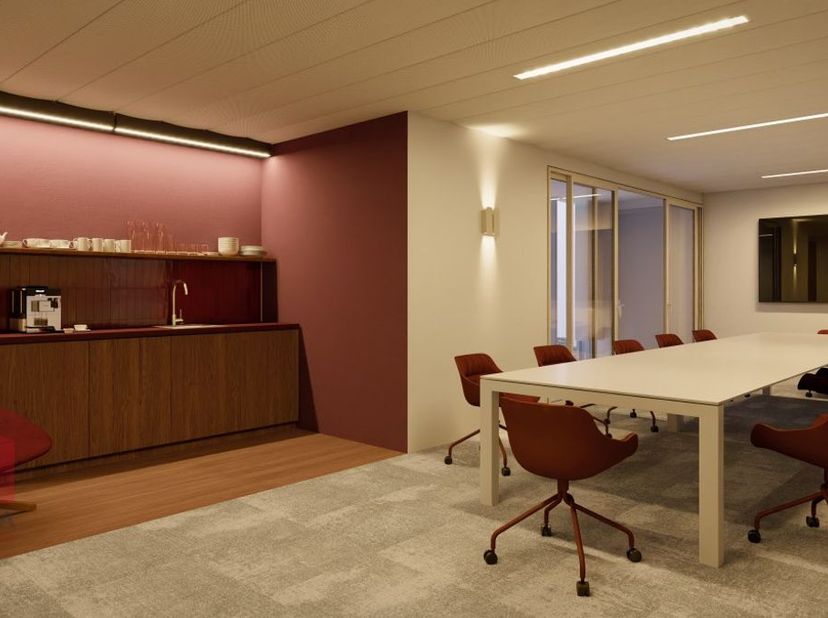 Espace de bureaux haut de gamme et flexible de 456 m² au sein du projet emblématique E-LITE, idéalement situé sur la prestigieuse Avenue Louise à Brux