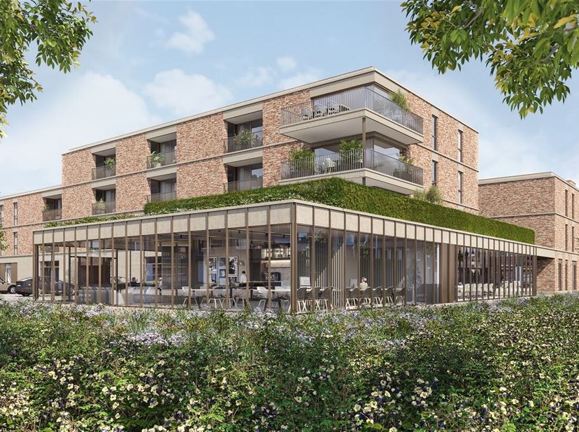 Parkappartement (130m²) met 4 slpk nabij centrum St-Truiden met zicht op eigen stadspark.<br />
  - Werken reeds gestart - Prijzen vanaf €355.000 (exc