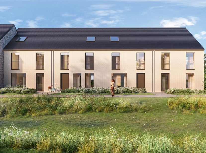 Op wandelafstand van de markt van Pittem transformeren we een voormalige tuinbouwsite tot een moderne, autoluwe woonbuurt met 21 energiezuinige woning