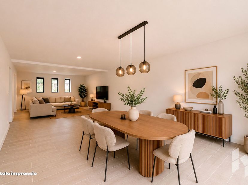 Moderne lichtrijke woning (197 m²) met 4 slaapkamers op perceel van 388m².<br />
Deze mooie recente woning is gelegen in een zeer rustige woonbuurt, d