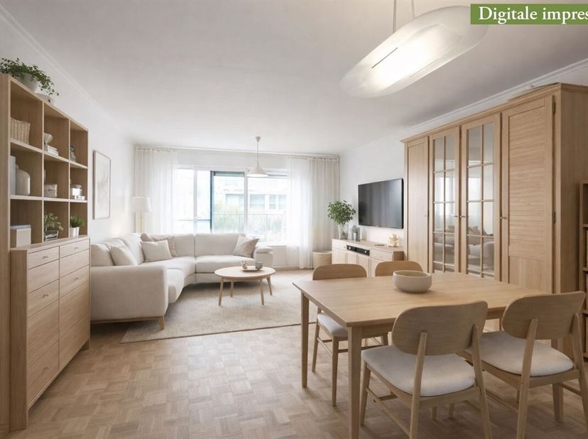 Gelijkvloers lichtrijk appartement met zonnig terras vlakbij het centrum van Hasselt - mogelijkheid tot handelspand<br />
Omgeving:<br />
+ Centraal g
