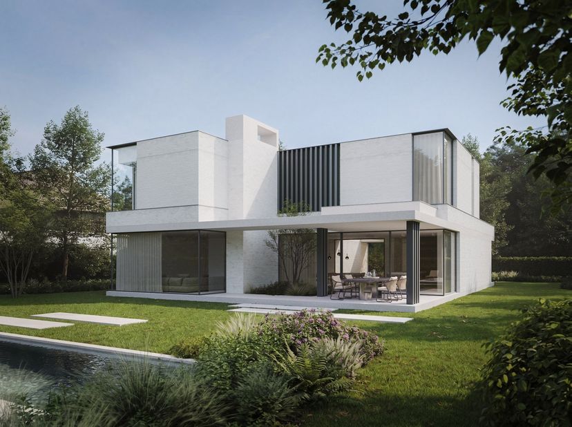 Armand belichaamt hedendaagse luxe in haar meest verfijnde vorm. Deze exclusieve designvilla combineert een strakke architectuur met hoogwaardige mate