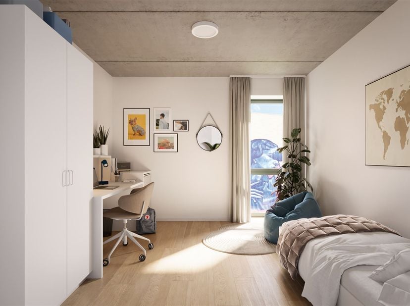 COMFORT KOT<br />
<br />
Met veel enthousiasme stellen wij u de gloednieuwe &amp; duurzame studentenresidentie De Speurder voor. Gelegen op een iconisch