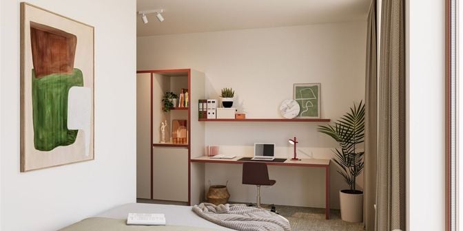 Kot-chambre à louer à Sint-Hubertusstraat 1C boîte 03.05, 3000 Leuven