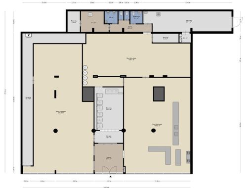                                         Handelsgelijkvloers te huur in Oostende, € 4.450
