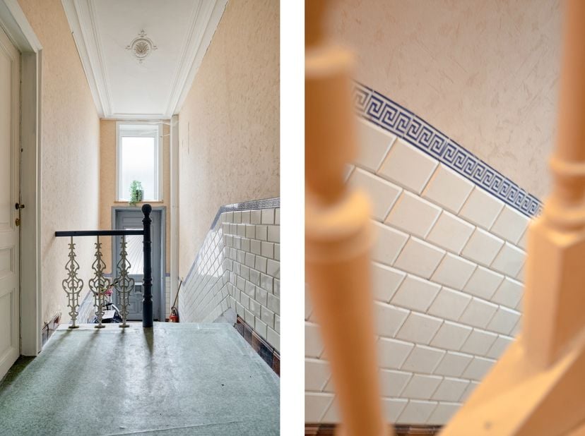 In dit herenhuis, vastgesteld bouwkundig erfgoed, treffen we dit duplex appartement aan.&amp;nbsp; Op loopafstand van de zeedijk, strand, station met tram