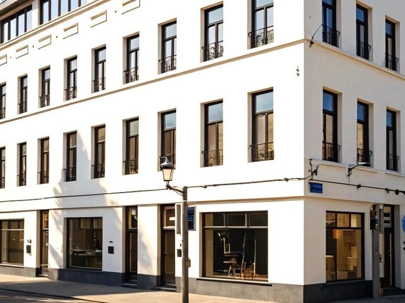 Profiteer van een uitstekende locatie, tussen het Luxemburgplein en de levendige wijk Flageyplein, met het nieuwe project "EUROCROWN". Deze winkel- of
