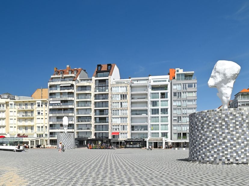 Zonnig appartement met frontaal zeezicht op het Rubensplein<br />
<br />
Toplocatie op het Rubensplein, met een panoramisch en onbelemmerd zicht op ze