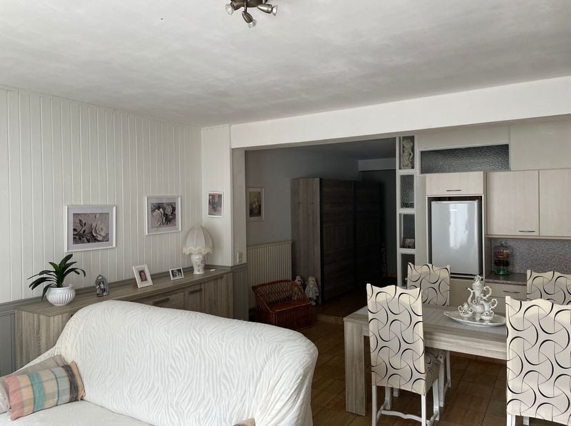 Gelijkvloers éénslaapkamerappartement van 74 m² met dubbele berging te Westmeerbeek (Hulshout)<br />
<br />
Ligging :<br />
Het appartement is gele
