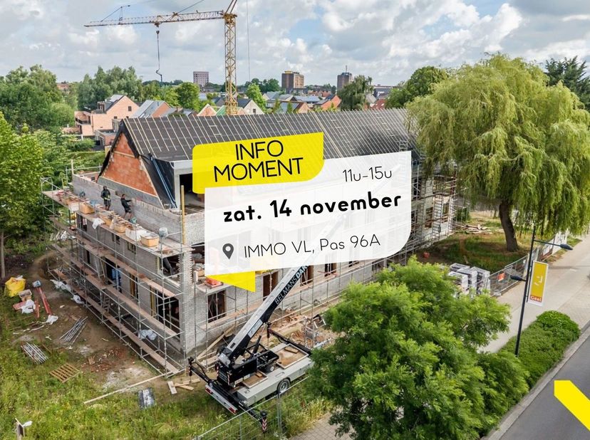 Project in Baantveld 25,
                    2440 Geel