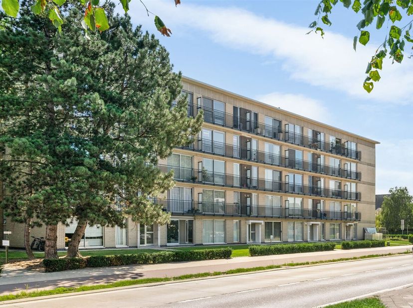 Gelegen op de (4e) bovenste verdieping van een verzorgd appartementsgebouw aan de Mechelsesteenweg, bevindt zich dit ruime appartement. De ligging is