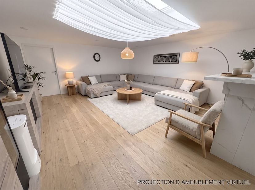 IMMOSCHMIDT (Ref. 29391) - ANDERLECHT (Lycée Français) : Schitterend appartement van 93m² (volgens PEB) bestaande uit twee slaapkamers, een woonkamer,
