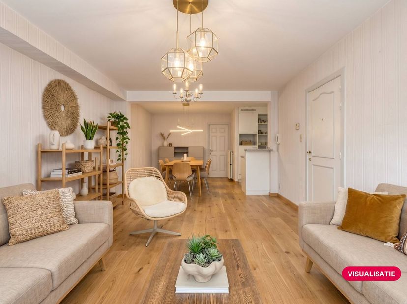 Goed onderhouden 2-slaapkamerappartement te koop te Blankenberge.<br />
Dit appartement in de residentiële 'Orion' in de Marie-Josélaan is gelegen op