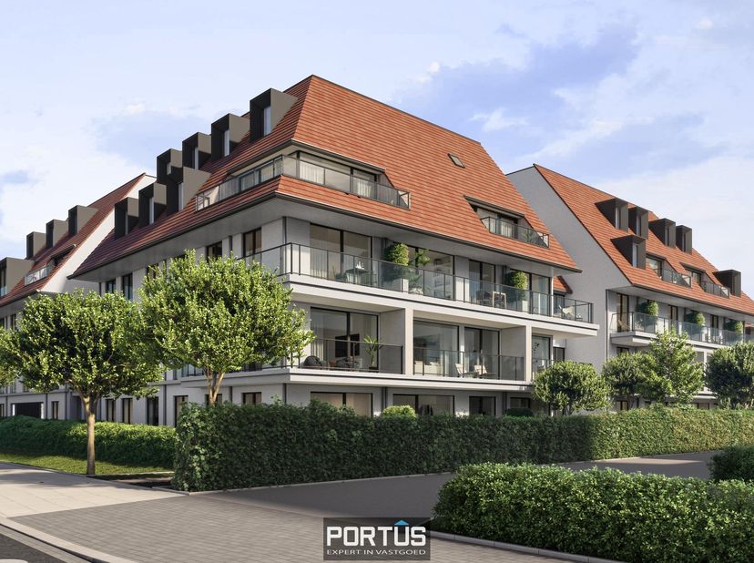 Nieuwbouwappartement te koop in Residentie Portanic te Nieuwpoort. Residentie Portanic is een hedendaags project bestaande uit 51 knappe appartementen