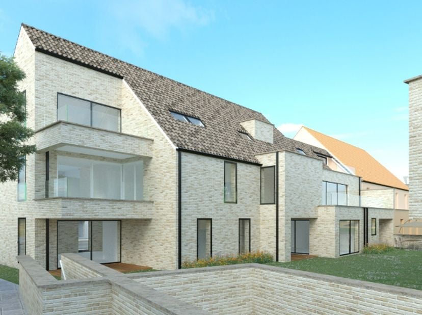 Bent u op zoek naar ruimte en comfort? Dit stijlvolle gelijkvloers appartement met maar liefst 3 slaapkamers en een overdekt terras van 11,1 m² biedt