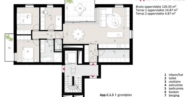 Appartement te koop in Bert Leysenlaan 21, 2490 Balen
