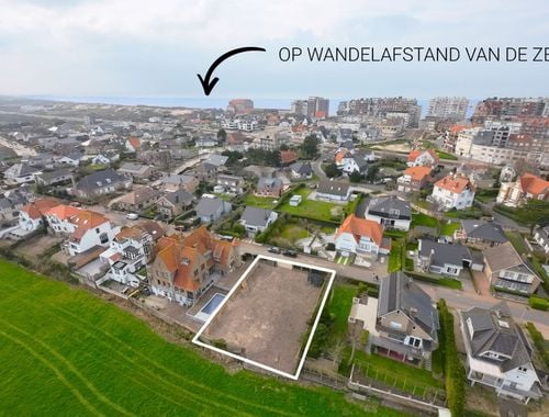                                         Bouwgrond te koop in Westende, € 550.000
