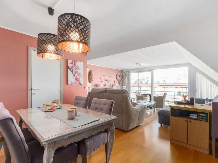 Te koop: zeer ruim appartement in de Vlaanderenstraat, centraal gelegen in het hart van Nieuwpoort, op korte afstand van winkels, horeca en openbaar v