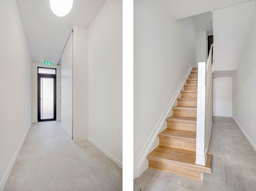 TOTAAL GERENOVEERD TRIPLEX-APPARTEMENT MET 3 SLAAPKAMERS,RUIME KELDER, KNAP TERRAS EN GEMEENSCHAPPELIJKE BERGING IN KORTESSEM-CENTRUM (HASSELT) !<br /