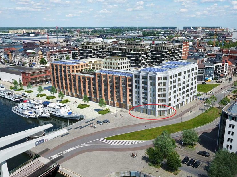 Bedrijfsvastgoed te koop in New Yorkkaai,
                    2000 Antwerpen