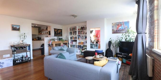 Appartement te huur in Rue de Flandre 4, 1000 Brussel