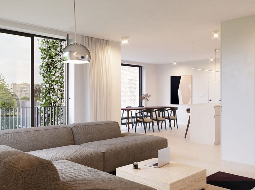 Appartement te koop in Avenue Jean Sebastien Bach bus A102,
                    1083 Ganshoren
