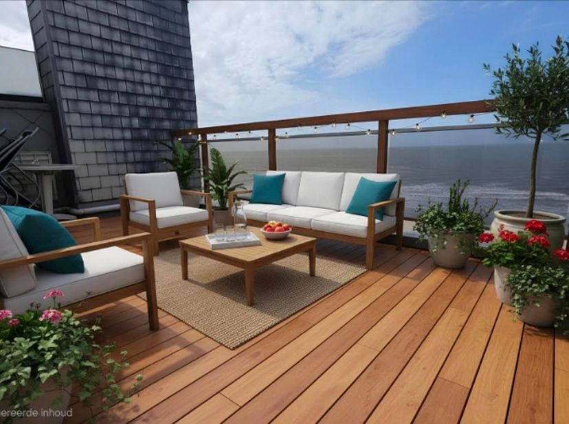 <br />
Dit is een zeldzame kans: een penthouse op de Zeedijk, waar je elke dag wakker wordt met het geluid van de zee en een eindeloos gevoel van vrij