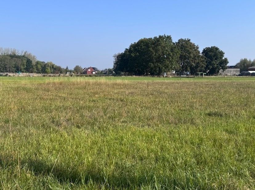 Bouwgrond voor open bebouwing gelegen in woongebied met landelijk karakter.<br />
<br />
Oppervlakte: 9a05ca<br />
Breedte straatkant : 15,55m<br />
B